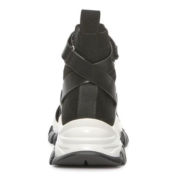 JENNIFER LOPEZ CEMENT 82 SPORT SNEAKER- BLACK/WHITE SIZE 7.5 (NEW WITH TAGS) - Picture 6 of 9